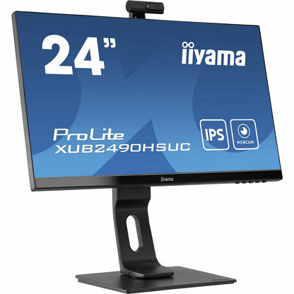 iiyama ProLite XUB2490HSUC-B1 24" IPS LCD Monitor with FHD Webcam