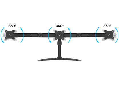 Multibrackets M VESA Desktopmount Triple Stand 15"-24"