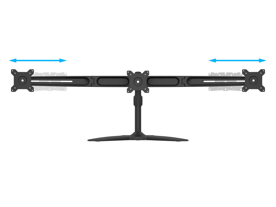 Multibrackets M VESA Desktopmount Triple Stand 15"-24"