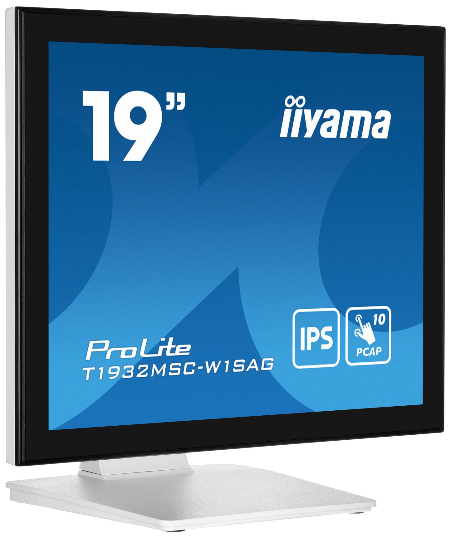 iiyama ProLite T1932MSC-W1SAG 19" 10pt Capactive IP Touchscreen in White