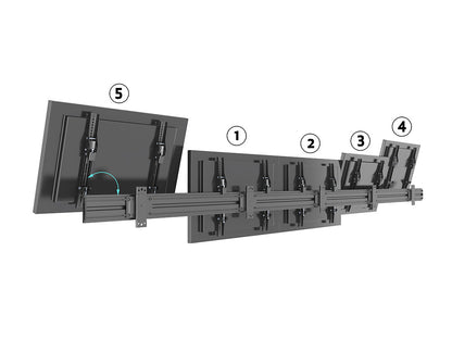 Multibrackets M Wallmount Pro MBW5U Tilt Black