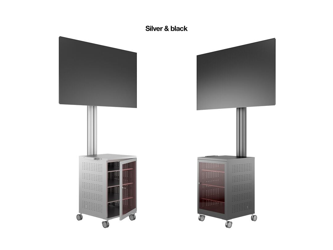 Multibrackets M Public Display Stand 180 Single MediaBox4 Black