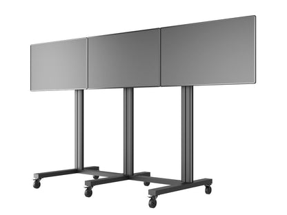 Multibrackets M Public Video Wall Stand 3-screens 40-55" Black