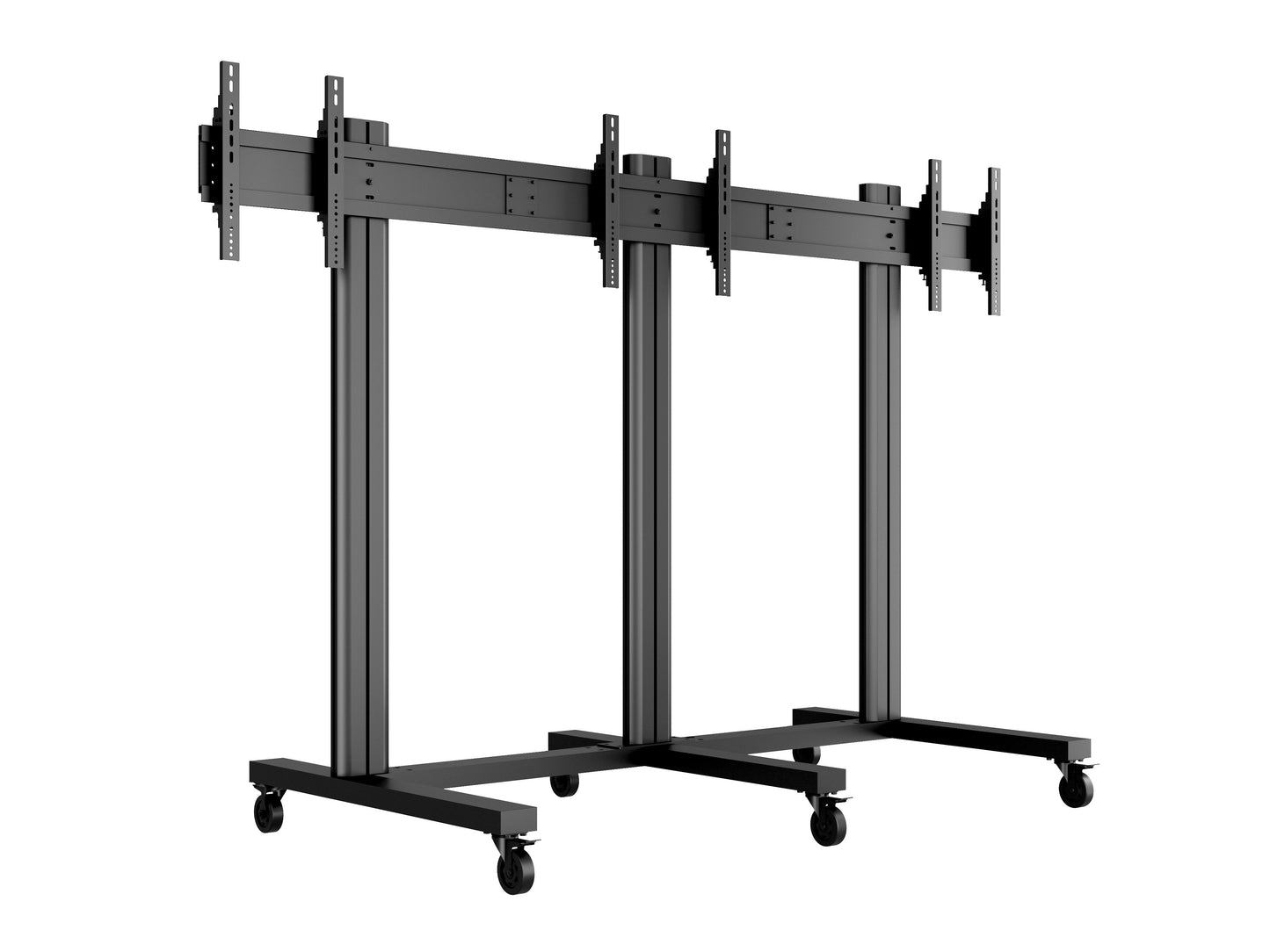 Multibrackets M Public Video Wall Stand 3-screens 40-55" Black