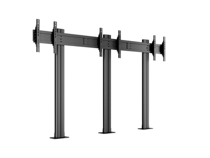 Multibrackets M Public Video Wall Stand 3-screens 40-55" Black