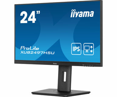 iiyama ProLite XUB2497HSU-B1 computer monitor 61 cm (24") 1920 x 1080 pixels Full HD LED Black