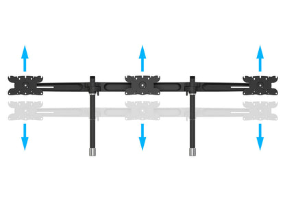 Multibrackets M VESA Desktopmount Triple Stand 24''-32'' Expansion Kit