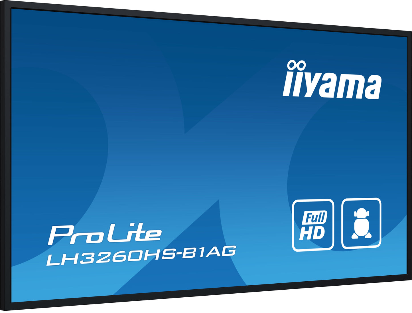 iiyama PROLITE Digital A-board 80 cm (31.5") LED Wi-Fi 500 cd/m² Full HD Black Built-in processor Android 11 24/7