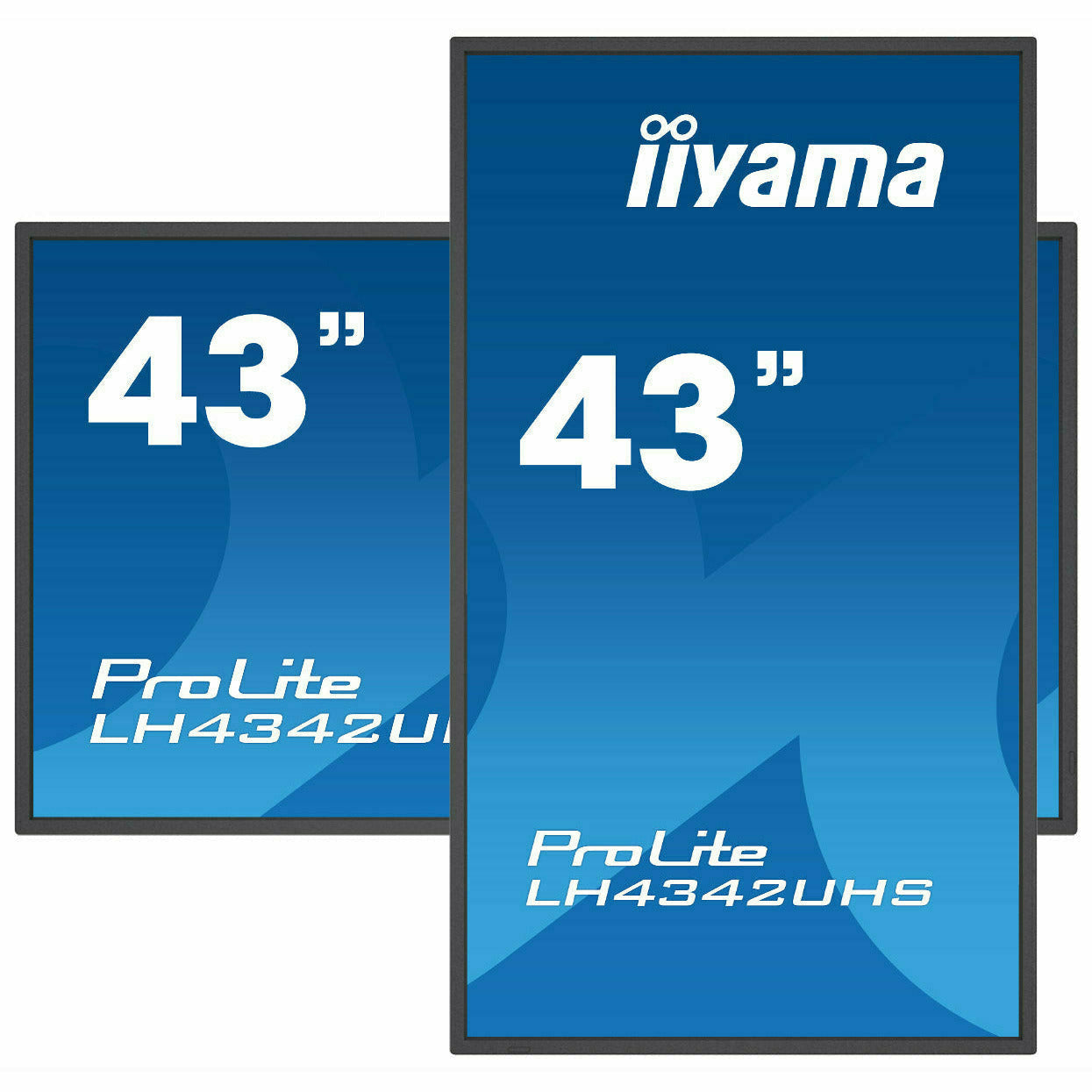 iiyama ProLite LH4342UHS-B3 43" IPS 4K LFD 18/7 with Android 8.0 and iiyama N-sign integrated Signage Platform