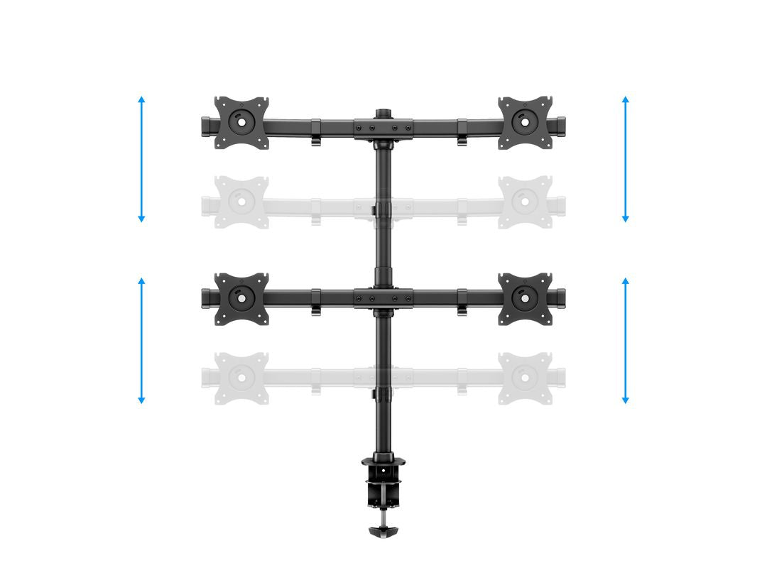 Multibrackets M Deskmount Basic Quad