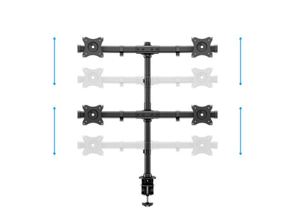 Multibrackets M Deskmount Basic Quad