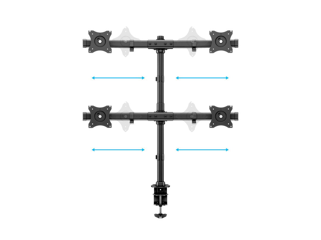 Multibrackets M Deskmount Basic Quad