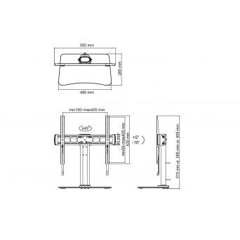 AG Neovo DTS-01 Tabletop Stand