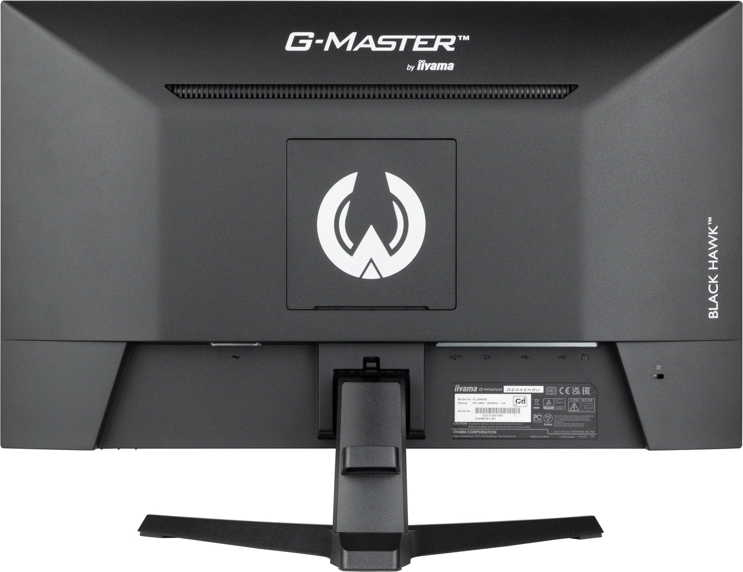 iiyama G-MASTER G2445HSU-B1 24" Monitor with IPS Panel Technology and 1ms MPRT