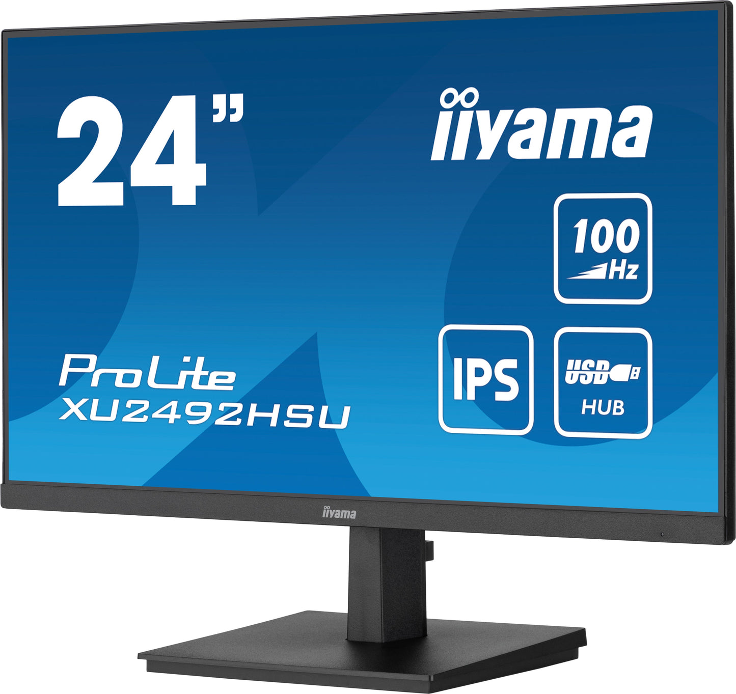 iiyama ProLite XU2492HSU-B6 24" IPS 1920 x 1080 pixels Full HD LED Display Black