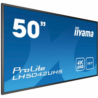 iiyama ProLite LH5042UHS-B3 50" 18/7 with Android 8.0 and iiyama N-sign integrated Signage Platform