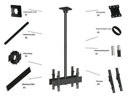 Multibrackets M Ceiling Mount Pro MBC1UX2