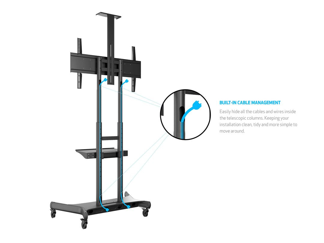 Multibrackets M Public Floorstand Basic 180 incl shelf & camera holder