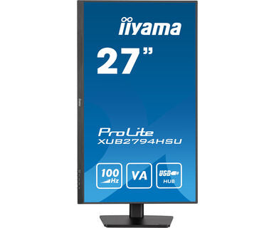 iiyama ProLite XUB2794HSU-B6 27" Full HD VA panel with 100Hz refresh rate and 150mm height adjustable stand