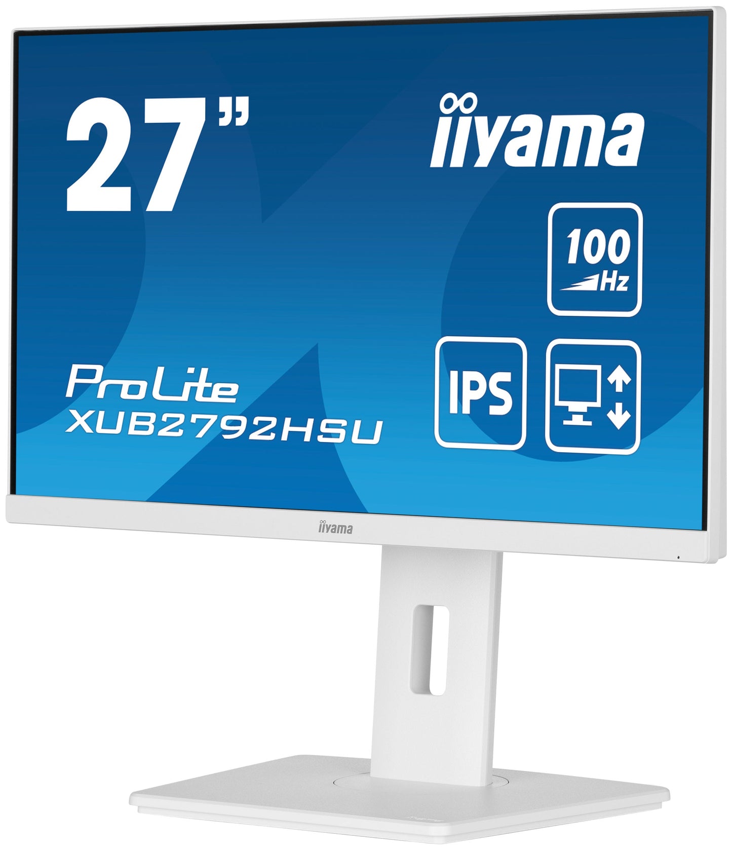 iiyama ProLite XUB2792HSU-W6 27" IPS 100Hz LED Full HD Display in White