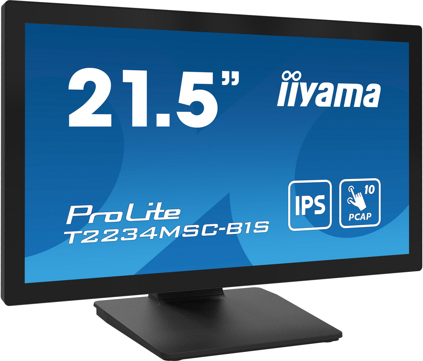 iiyama ProLite T2234MSC-B1S 22" Full HD 10pt PCAP IPS Touchscreen with Anti Fingerprint Coating