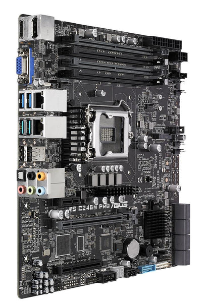 ASUS WS C246M PRO Intel C246 LGA 1151 (Socket H4) micro ATX motherboard