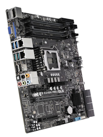 ASUS WS C246M PRO Intel C246 LGA 1151 (Socket H4) micro ATX motherboard