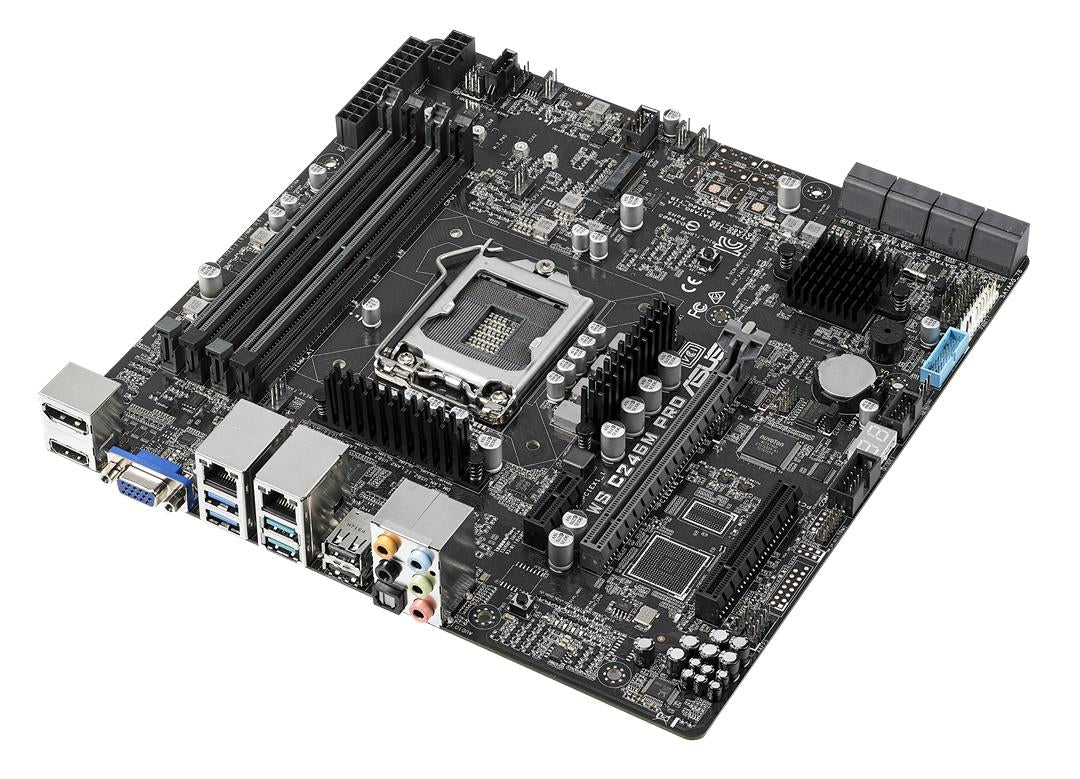 ASUS WS C246M PRO Intel C246 LGA 1151 (Socket H4) micro ATX motherboard