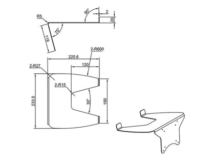 Multibrackets M Laptop Holder Gas Lift Arm Black