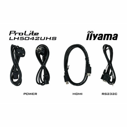 iiyama ProLite LH5042UHS-B3 50" 18/7 with Android 8.0 and iiyama N-sign integrated Signage Platform