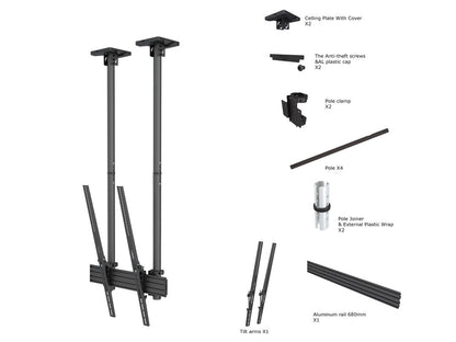 Multibrackets M Ceiling Mount Pro MBC1UPSD