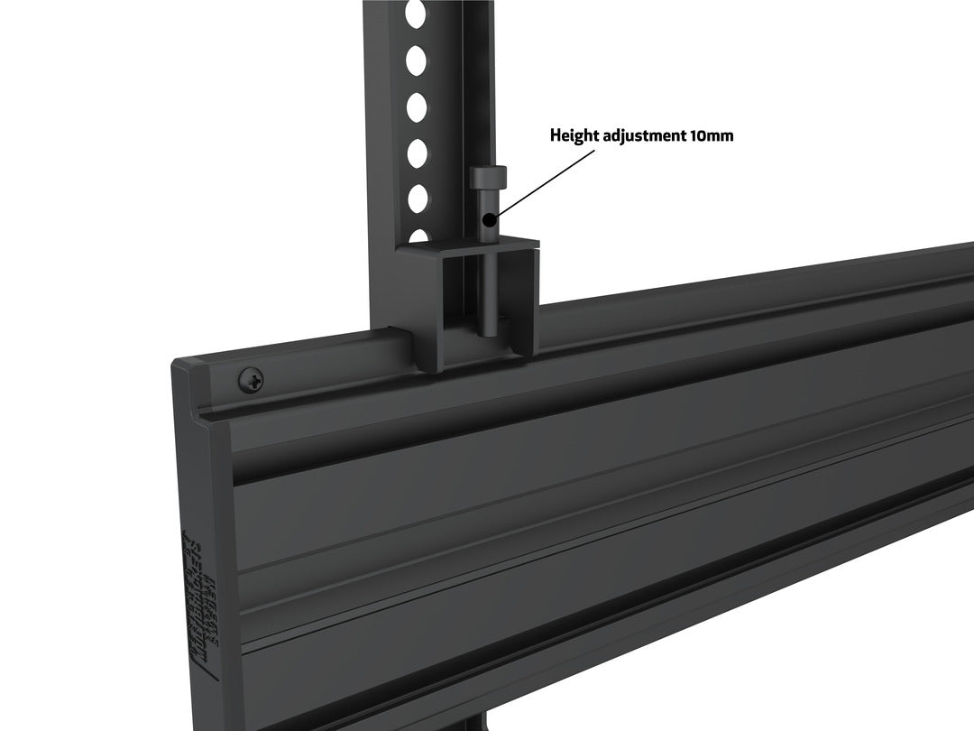 Multibrackets M Wallmount Pro MBW1UP 400x600 Fixed Black