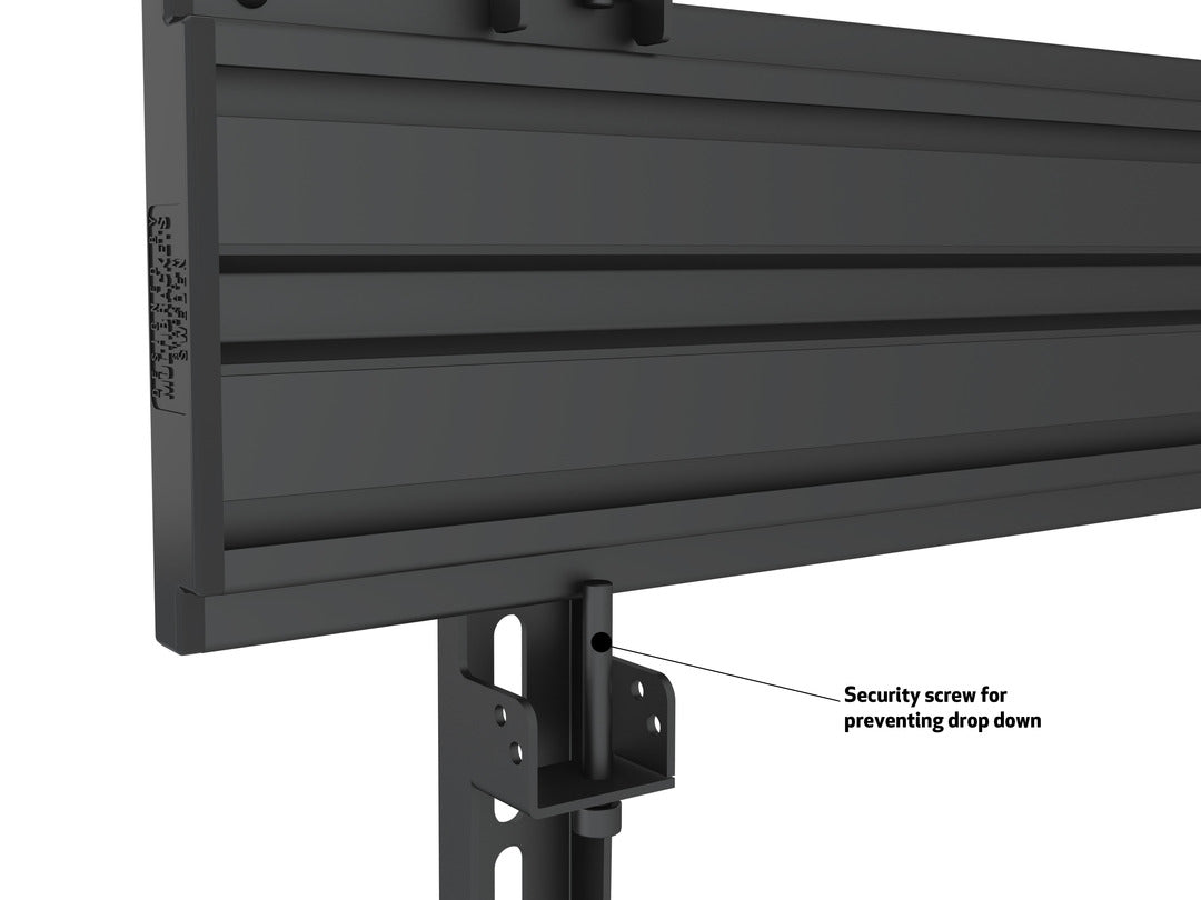 Multibrackets M Wallmount Pro MBW1UP 400x600 Fixed Black