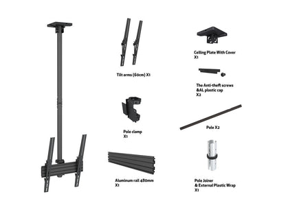 Multibrackets M Ceiling Mount Pro MBC1UP 400x600