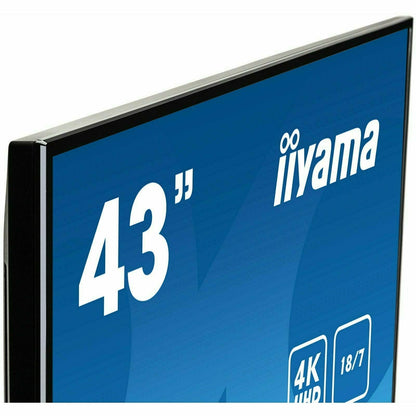 iiyama ProLite LE4340UHS-B1 43" 4K LFD 18/7 with iiyama N-sign integrated Signage Platform