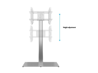 Multibrackets M Public Display Stand 180 HD Back to Back Silver w. Floorbase