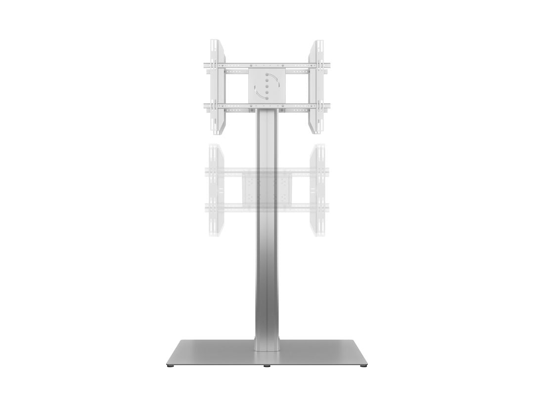 Multibrackets M Public Display Stand 180 HD Back to Back Silver w. Floorbase