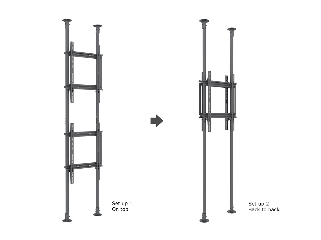 Multibrackets M Floor to Ceiling Mount Pro MBFC2P2UPHD