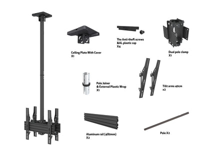 Multibrackets M Ceiling Mount Pro MBC1UX2 VESA 400