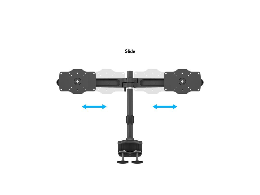 Multibrackets M VESA Desktopmount Dual Desk Clamp 24"-32"