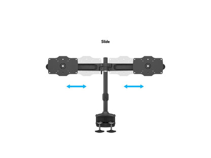 Multibrackets M VESA Desktopmount Dual Desk Clamp 24"-32"