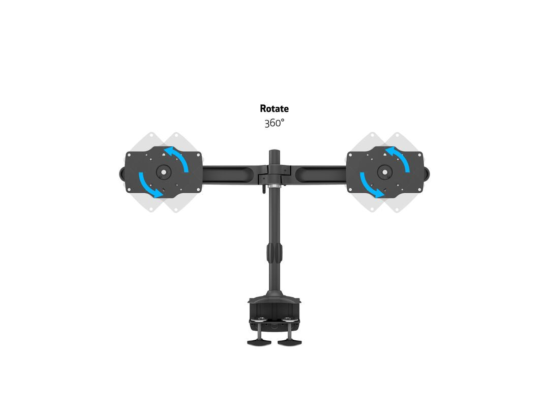 Multibrackets M VESA Desktopmount Dual Desk Clamp 24"-32"