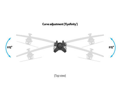 Multibrackets M VESA Desktopmount Dual Desk Clamp 24"-32"