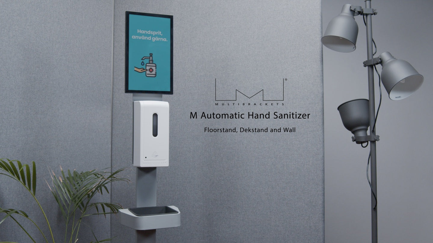 Multibrackets M Automatic Hand Sanitizer Floorstand