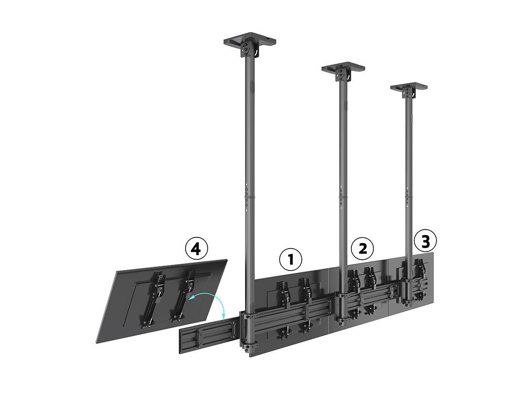 Multibrackets M Ceiling Mount Pro MBC4X1U VESA 300