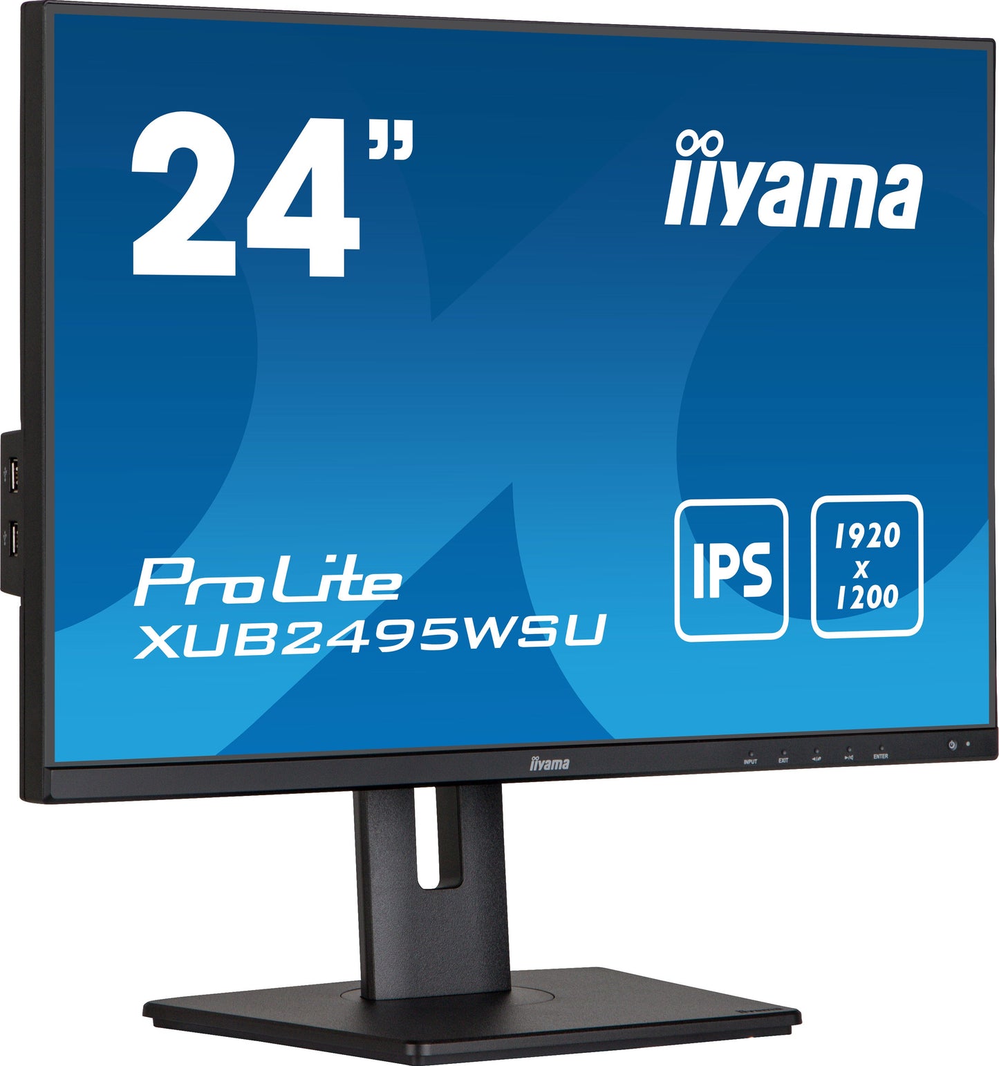 iiyama ProLite XUB2495WSU-B5 24" 1920 x 1200 pixels IPS Desktop Monitor