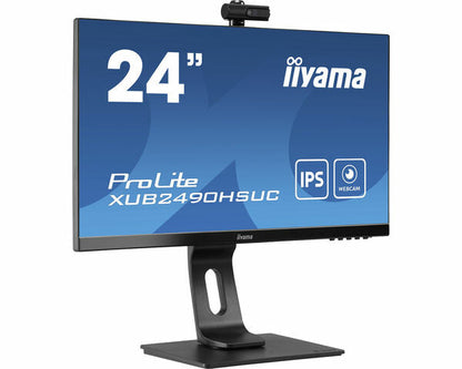 iiyama ProLite XUB2493HSU-B1 computer monitor 60.5 cm (23.8") 1920 x 1080 pixels Full HD LED Black