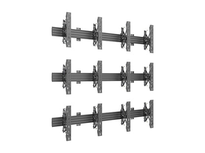 Multibrackets M Wallmount Pro MBW2Ux3 Push In Pop Out Black