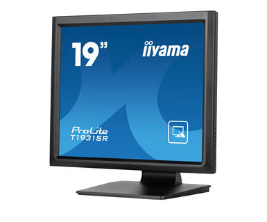 iiyama ProLite T1931SR-B1S 5-Wire Resistive Touchscreen with VGA HDMI and DisplayPort