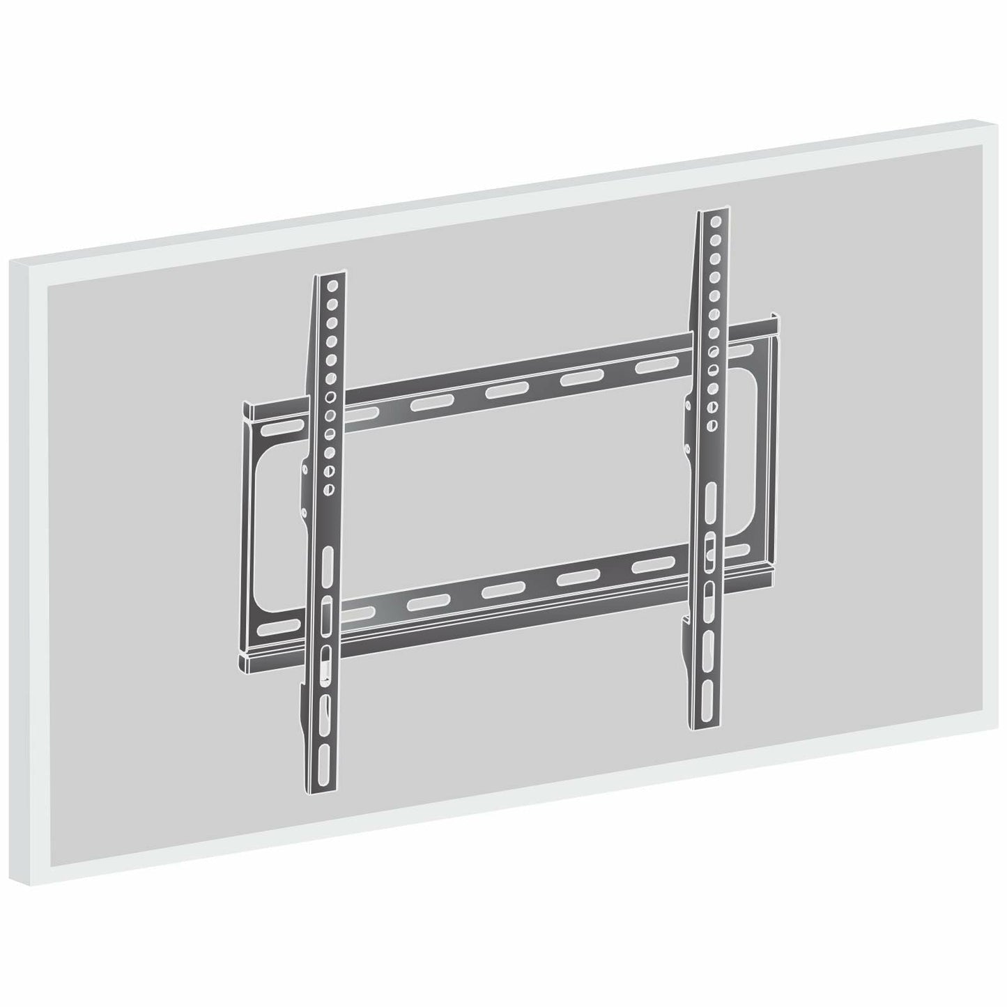 iiyama Universal Wall Mount, Max. Load 30 kg, max. 400 x 400 mm for non-touch monitors, packed with bubble level for easy installation